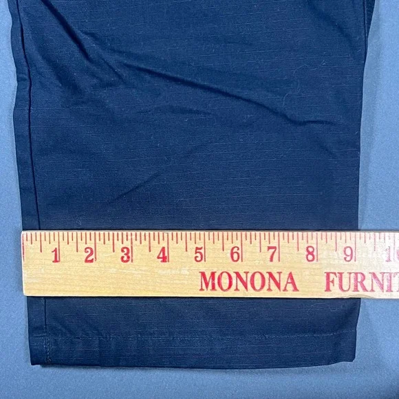 5.11 Tactical Mens Ripstop Cargo Pants Navy Large Short Utility Trousers - Picture 6 of 10